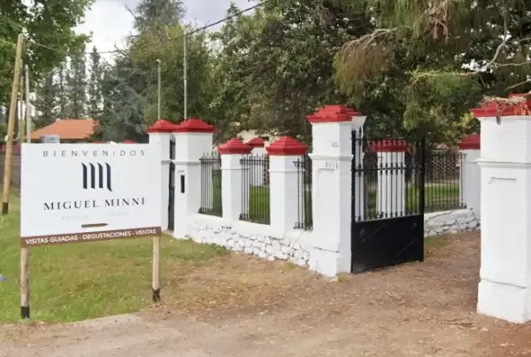 Bodega Miguel Minni, en Perdriel, Luján de Cuyo, Mendoza