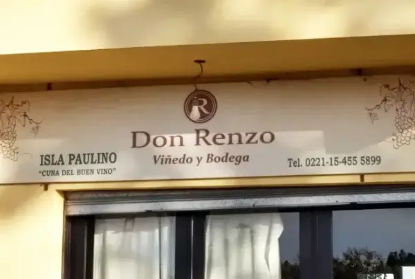 Bodega Don Renzo, en Berisso, Buenos Aires